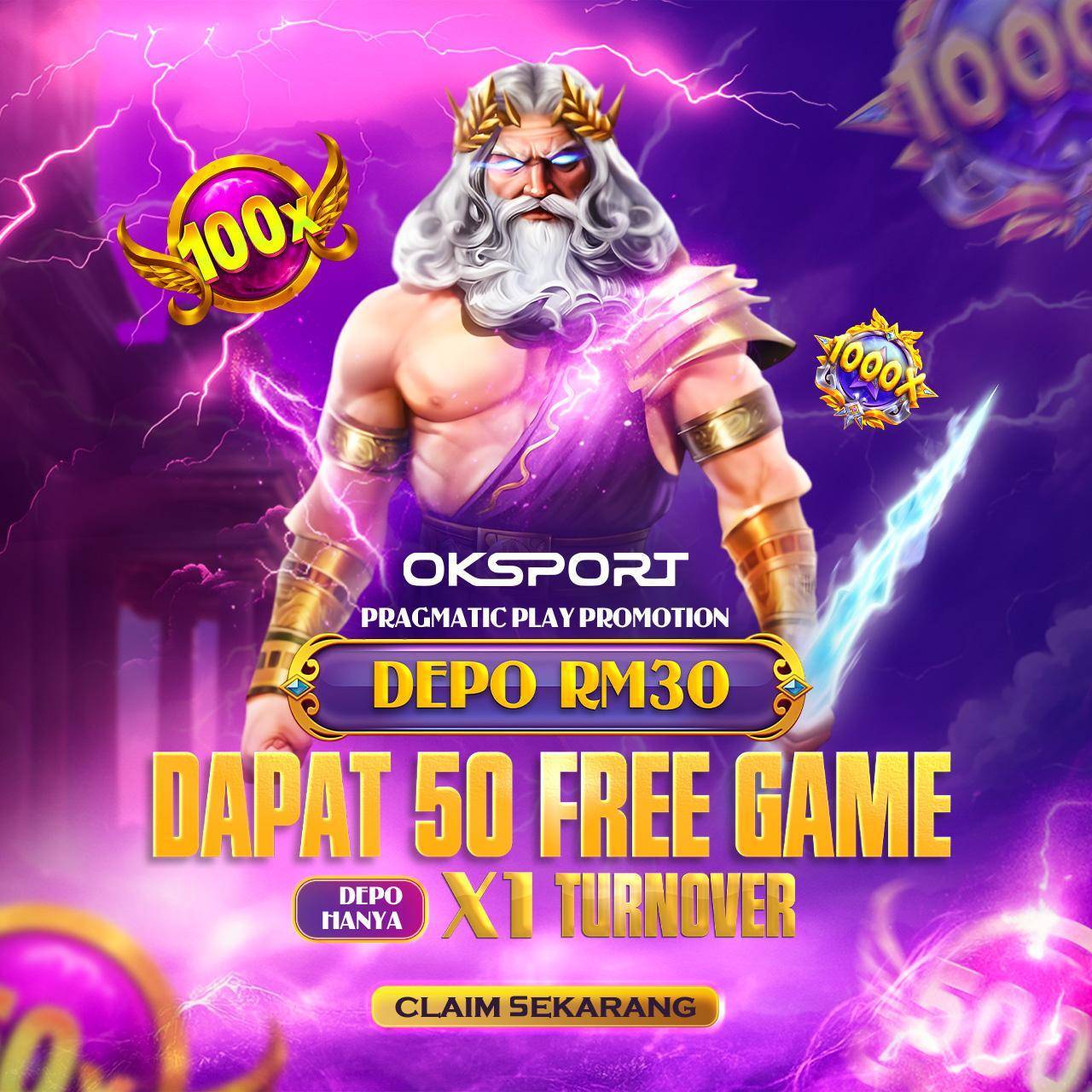 OKSPORT: Online Casino Malaysia Slot Free RM5 No Deposit